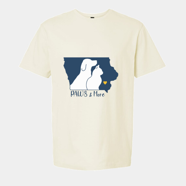 Paws & More Color Design - Softstyle® T-Shirt Thumbnail