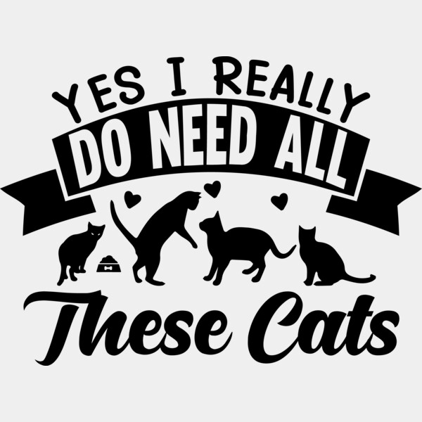 Yes I Really Do Need All These Cats Thumbnail