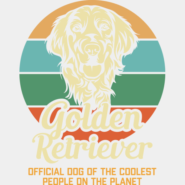 Golden Retriever Official Dog Of The Coolest People On The Planet Thumbnail