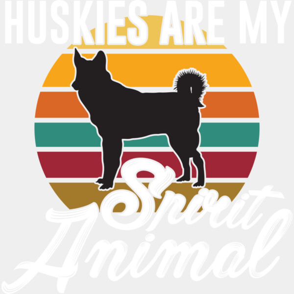 Huskies Are My Spirit Animal Thumbnail