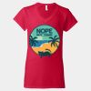 Softstyle® Women’s V-Neck T-Shirt Thumbnail