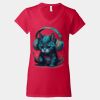 Softstyle® Women’s V-Neck T-Shirt Thumbnail