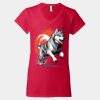 Softstyle® Women’s V-Neck T-Shirt Thumbnail