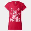 Softstyle® Women’s V-Neck T-Shirt Thumbnail