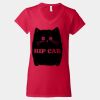 Softstyle® Women’s V-Neck T-Shirt Thumbnail