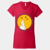 Softstyle® Women’s V-Neck T-Shirt Thumbnail