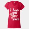 Softstyle® Women’s V-Neck T-Shirt Thumbnail