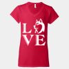 Softstyle® Women’s V-Neck T-Shirt Thumbnail