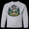 Youth Heavy Blend™ Crewneck Sweatshirt Thumbnail