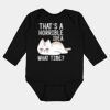 Infant Fine Jersey Long Sleeve Bodysuit Thumbnail