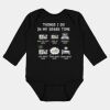 Infant Fine Jersey Long Sleeve Bodysuit Thumbnail