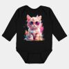 Infant Fine Jersey Long Sleeve Bodysuit Thumbnail