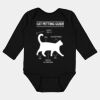 Infant Fine Jersey Long Sleeve Bodysuit Thumbnail