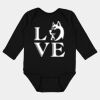 Infant Fine Jersey Long Sleeve Bodysuit Thumbnail